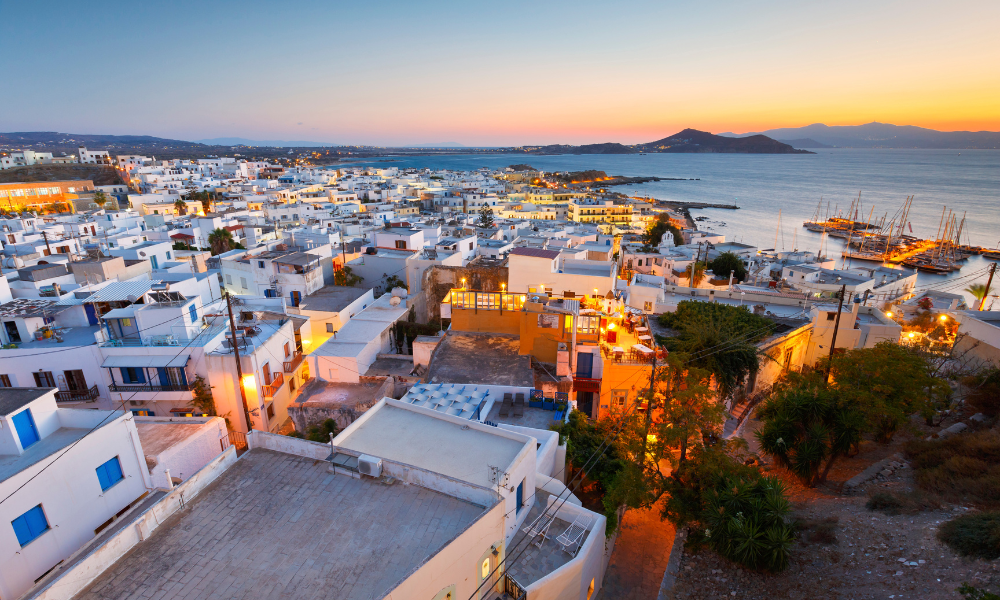 fly private to naxos